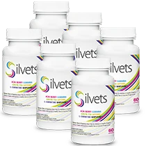 Confezione risparmio di sei flaconi di Silvets