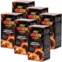 Pacchetto di 6 flaconi di Fast Burn Extreme, la migliore offerta per 6 mesi