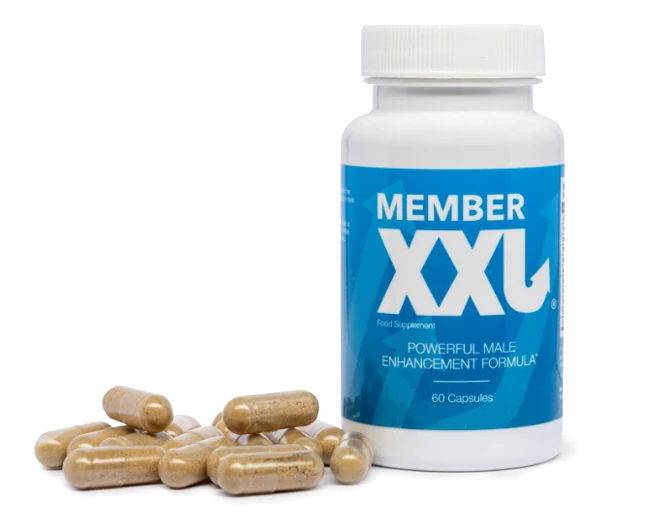 Flacone di Member XXL con capsule