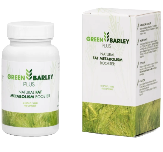 Confezione di Green Barley Plus per la perdita di peso