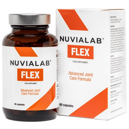 Confezione di NuviaLab Flex per articolazioni sane