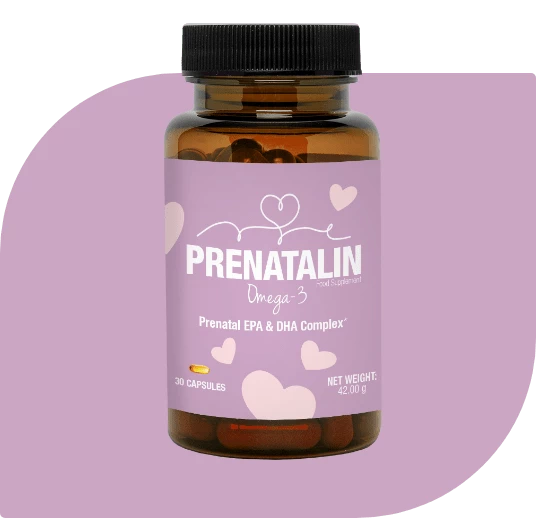 Confezione dell'integratore Prenatalin Omega-3.