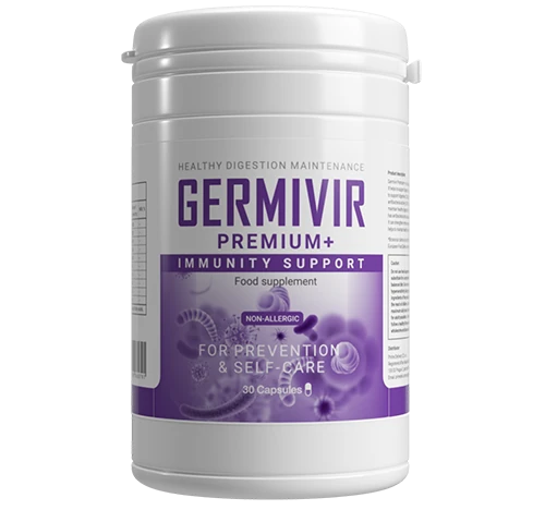 Confezione di Germivir, l'integratore naturale per la depurazione dai parassiti.