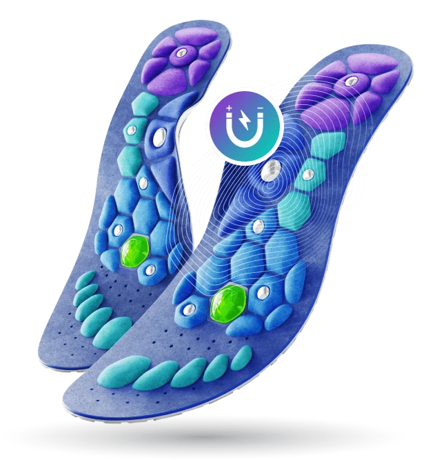 Solette Akusoli dal design ergonomico per il comfort del piede.