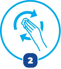 Massaggiare la crema Expansil con movimenti circolari