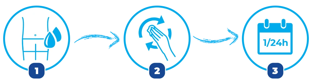 Guida all'applicazione di Expansil Cream